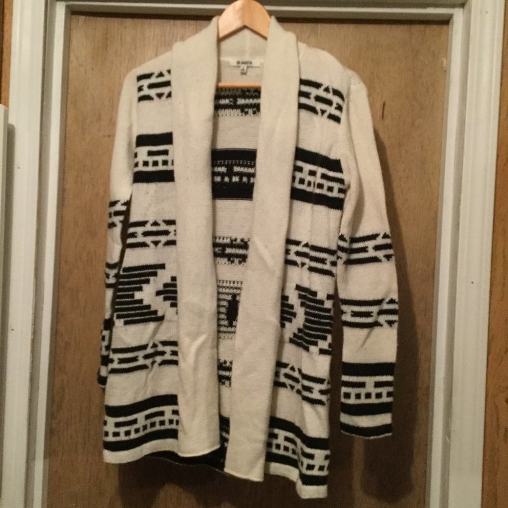 BB Dakota open front cardigan 30% wool